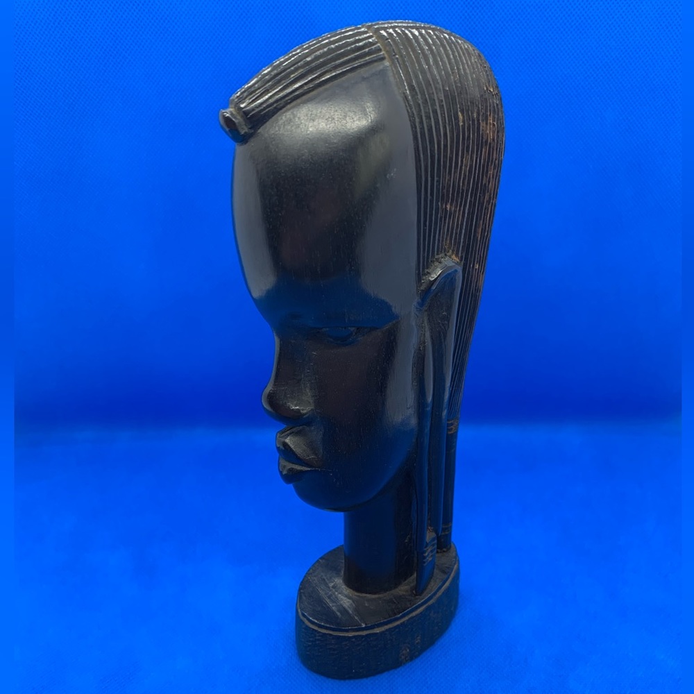 Genuine Besmo Product HAND CARVED IN KENYA Wooden Sculpture Ebony?